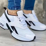 New Fashion Low-Help Old Dad Shoes Round Head With Mesh Large Size Casual Sports Single Shoes Women HZ0115