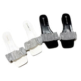 Water Drill Cool Slippers Women Wear 2025 Summer New Fashion Word Drag In The Toe And Coarse Woman Drag HZ0115