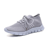 Large-Size 2025 Spring And Autumn New Women's Shoes Breathable Soft Soles Comfortable Sports Casual Shoes Lady HZ0115