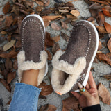 2025 New Winter Women's Cotton Shoes Plus Plus Thick Hair Side Warm Cotton Shoes Women's Shoes HZ0115