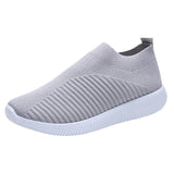 Women's Shoes Large-Size Year Wish Flying Socks Shoes Elastic Cloth HZ0115
