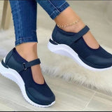 2025 New Women's Casual Single Shoes Large Thick Sole Flying Weaving Breathable Color Casual Single Shoes Women's Shoes HZ0115