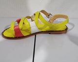 2025 Summer New Flat Roman Sandals Women Large Size Color Wearing Beach Cool Drag HZ0115