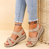 2025 Summer New Retro Women's Sandals Car Line Hole Shoes Large-Size Round Head And Comfortable Sandals Women HZ0115