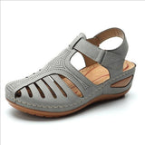 Summer Women's Slopes And Thick-Soled Casual Sandals Women's Slopes And Thick-Soled Magic Stick Ladies Beach Sandals HZ0115