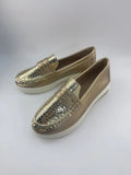 Large Size 2025 Spring New Casual Single Shoe Sports Zipper Women Lazy Low Help Shoes HZ0115