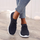 Large-Size 2025 Spring And Autumn New Women's Shoes Breathable Soft Soles Comfortable Sports Casual Shoes Lady HZ0115