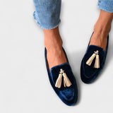 Spring And Autumn 2025 New Flat Bottom Round Head 40-43 Shallow Mouth Su Casual Single Shoe Woman HZ0115