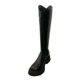 White Chelsea Boots Long Barrel Knight Boots 2025 New Martin Boots Autumn Winter Women's Shoes High-Heeled Long Boots HZ0115