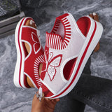 Large-Size 2025 Summer New Leisure Flying Hollow Fish Mouth Beach Women's Sports Sandals HZ0115