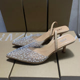 ZA Home 2025 New Spring New Transparent Pearl Water Drill Hot Shoes Fairy Wind Tip Fine Half Bag Head HZ0115