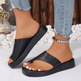 2025 New Ladies Summer Flat Shoes Large-Size Leisure Sandals Fashion Flat Sandals HZ0115