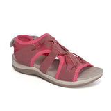 Thick-Soled Sandals Summer Beach Shoes Women's Round Head Breathable Casual Sandals Large Flat Beach Sandals HZ0115