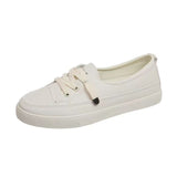 Casual Shoes Women 2025 Spring New Board Shoes Leather Small White Shoes Women Korean Version Of Women's Shoes HZ0115