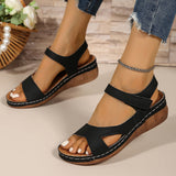 2025 Sandals New Color Thick-Soled Fashion Sandals Large-Size Women's Shoes Magic With Light Women's Shoes HZ0115